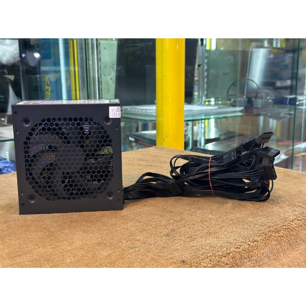 POWER SUPPLY (อุปกรณ์จ่ายไฟ)  PLENTY SUPER BLACK 4 600W (BLACK) (ATX)