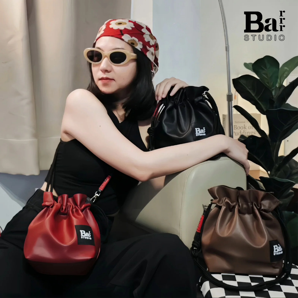 หนัง PU-ไซส์เล็ก [พร้อมสาย] - Candy 2 Way สลับใช้ได้สองด้าน สะพายไหล่ หรือปรับเป็นครอสบอดี้ในตัว