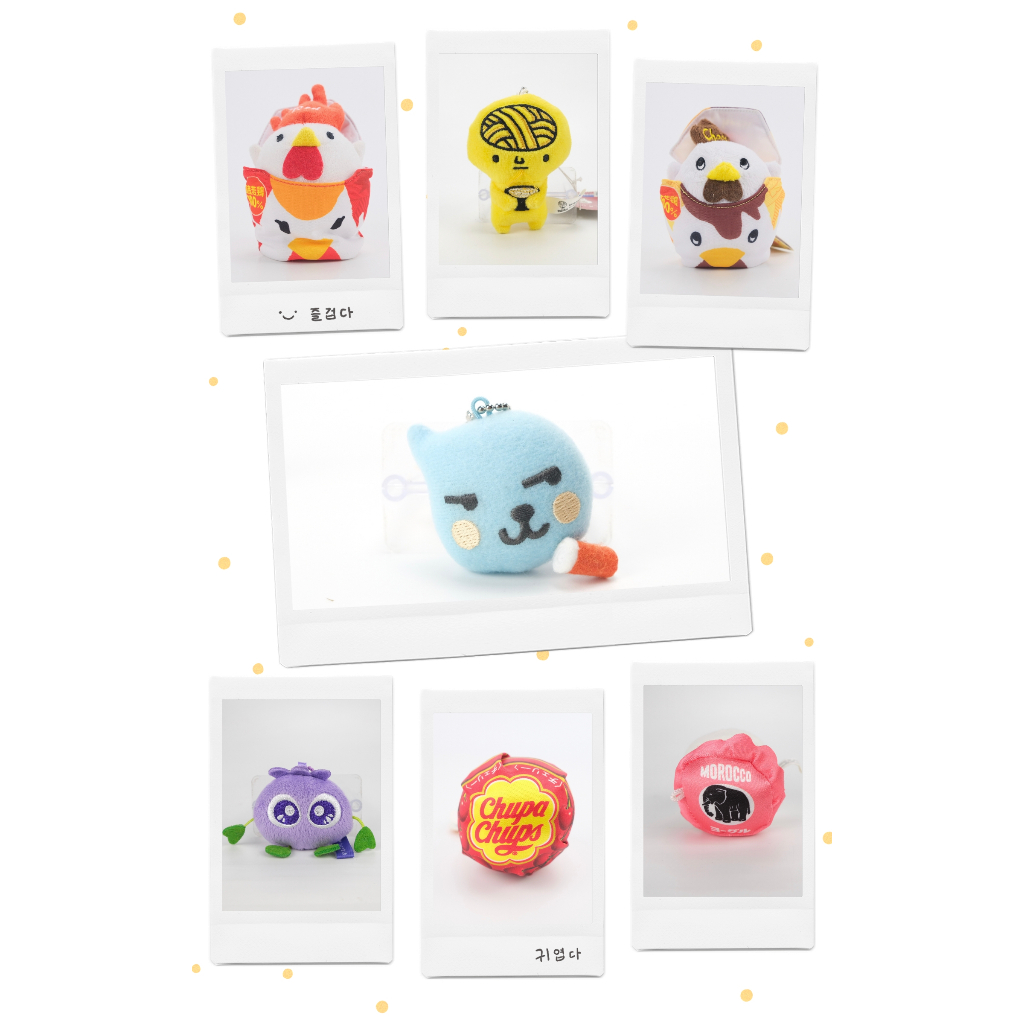 รวม ตุ๊กตา พวงกุญแจ มาสคอตเจแปน อาหารและเครื่องดื่ม ☆ Food and Beverage Japanese Mascots Keychain