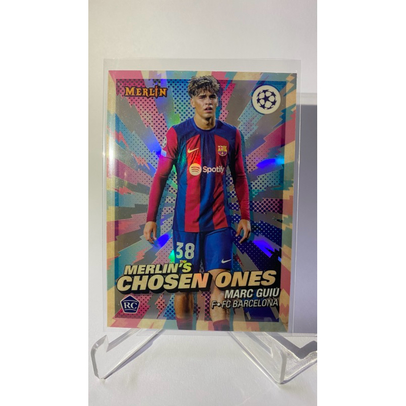 การ์ด MERLIN'S CHOSEN ONES , Guiu, Roque, Doak, Duranville, Diomande, Diouf, Mathys, Dongen, Osman, 