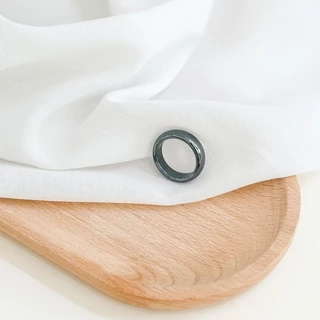 แหวน หินเฮมาไทต์ หินแท้ ไม่ลอก ไม่ดำ hematite ring by siamonlineshop