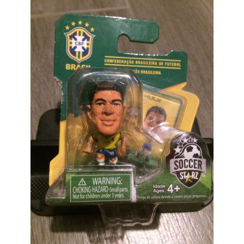 โมเดลนักฟุตบอลแท้ Soccer Starz [Brazil/Hulk]