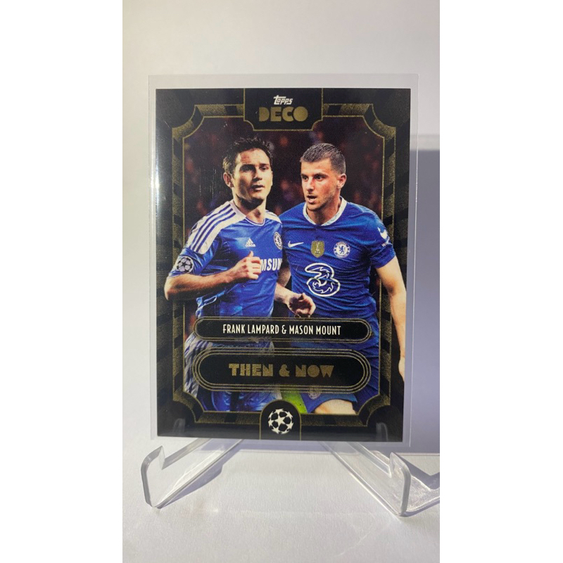 การ์ดนักฟุตบอล Topps DECO 2022, Lampard, Mount, Fabregas, Havertz, Kimmich, Lahm, Kane, Saka