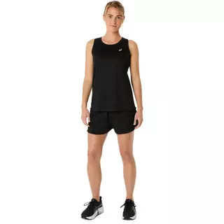 ASICS : 2012D145.001 ASICS SILVER TANK WOMEN RUNNING ผู้หญิง เสื้อกล้าม ของแท้ PERFORMANCE BLACK