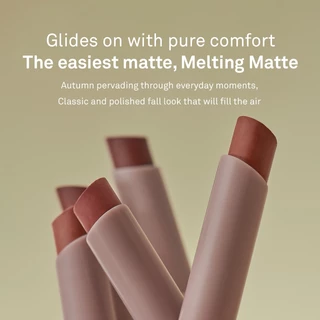 hince Slim Stick Melting Matte (5 colors) | hince Official Store ฮินซ์ สลิม สติ๊ก เมลธิง แมท ลิปสติก