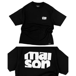maison KEEPS | The Oversized Box Logo Tee | Unisex | เสื้อยืด oversized ผ้านุ่มพิเศษ