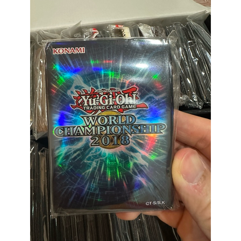 Yugioh Sleeves ซองใส่การ์ด Size ยูกิ World Championship 2018 (มือ1)
