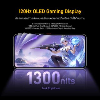 Nubia Neo 3 GT 5G (12+256GB) - ปุ่มL/R Shoulder Triggers l แบต6000mAh ชาร์จไว80W l จอ 6.8"120Hz