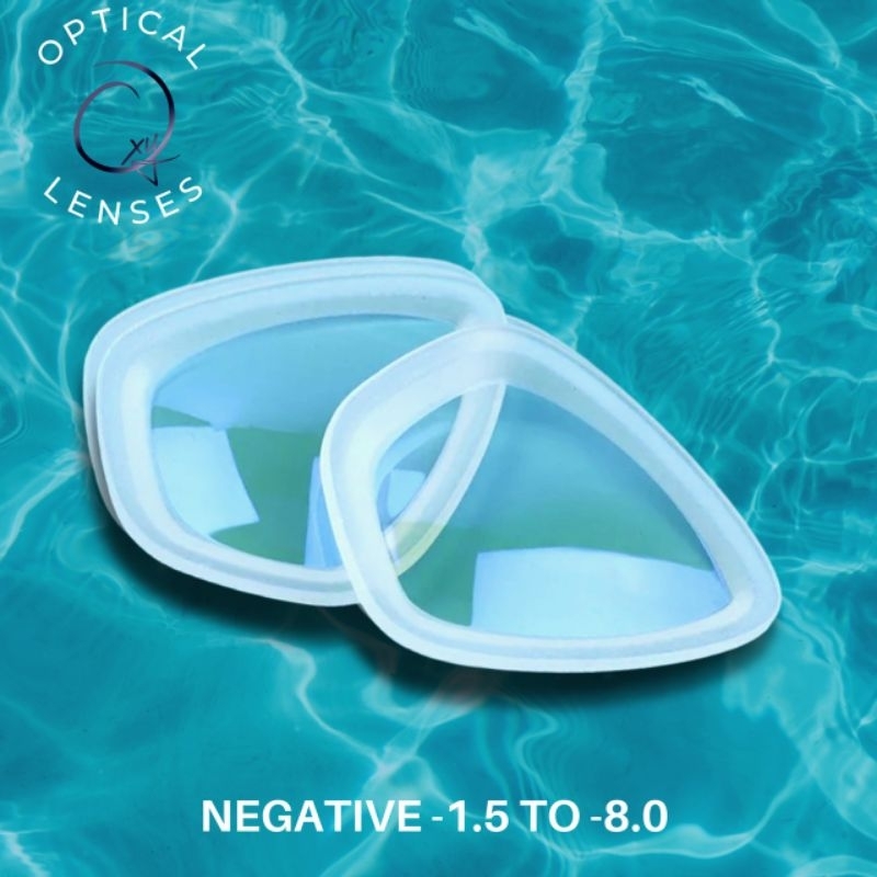 Optical Lenses for Freediving mask เลนส์สายตาสำหรับ mask freediving ค่าสายตา -1.5ถึง-8.0
