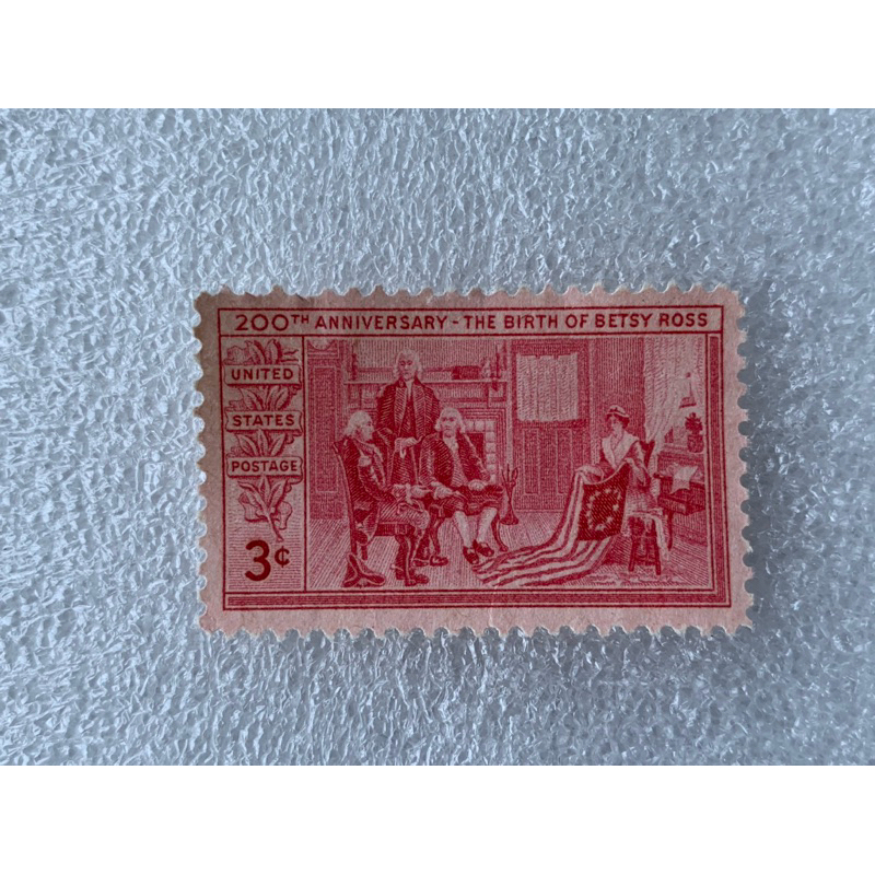 แสตมป์อเมริกาชุด Betsy Ross ปี1952