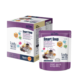 Smart Soup ซุปข้าวไรซ์เบอร์รี่ อกไก่ ทดแทนมื้ออาหาร ครบ5หมู่ โปรตีนสูง (x6) อาหารเหลว อาหารผู้ป่วย ผู้สูงอายุ NutriMax