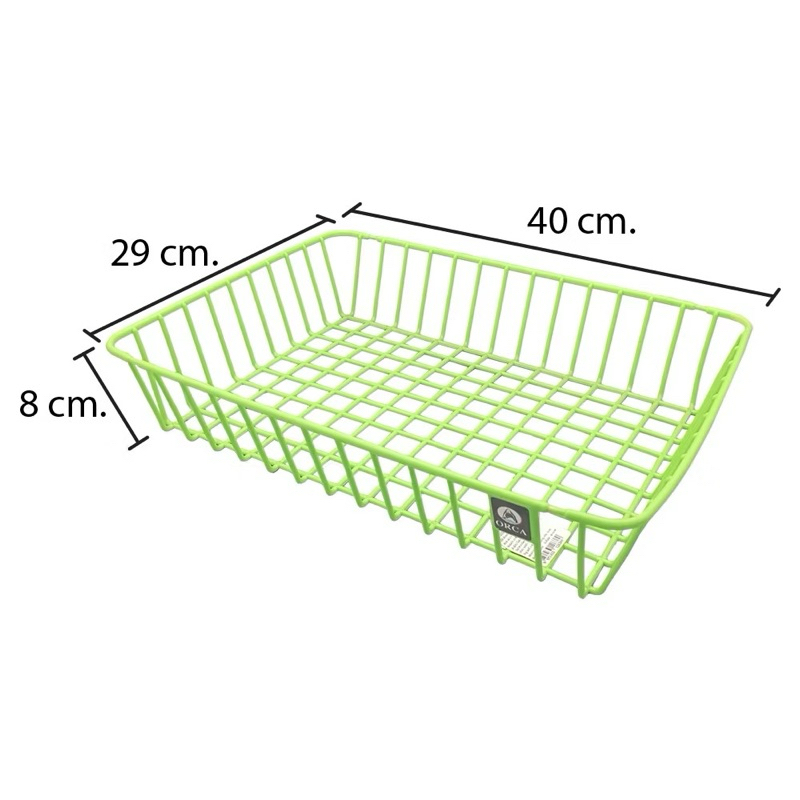 ตะกร้าเอกสารพลาสติกORCA(ออร์ก้า)น้ำหนักเบาNo.99คละสี(จำนวน1ใบ)