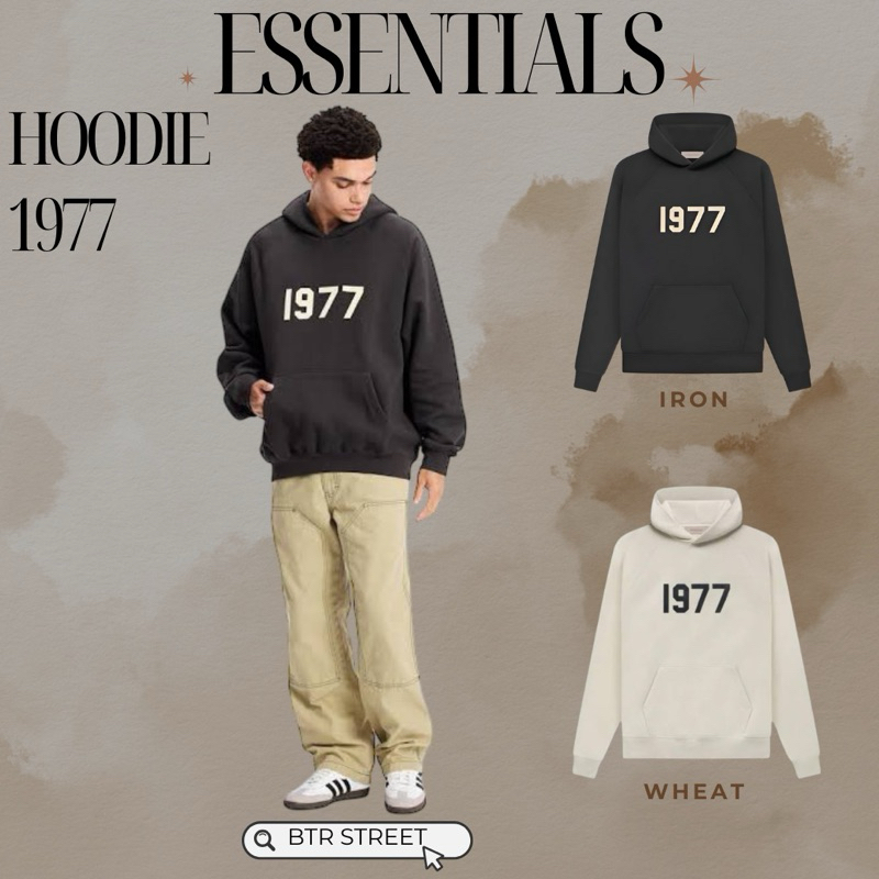 ESSENTIALS HOOD 1977 💯