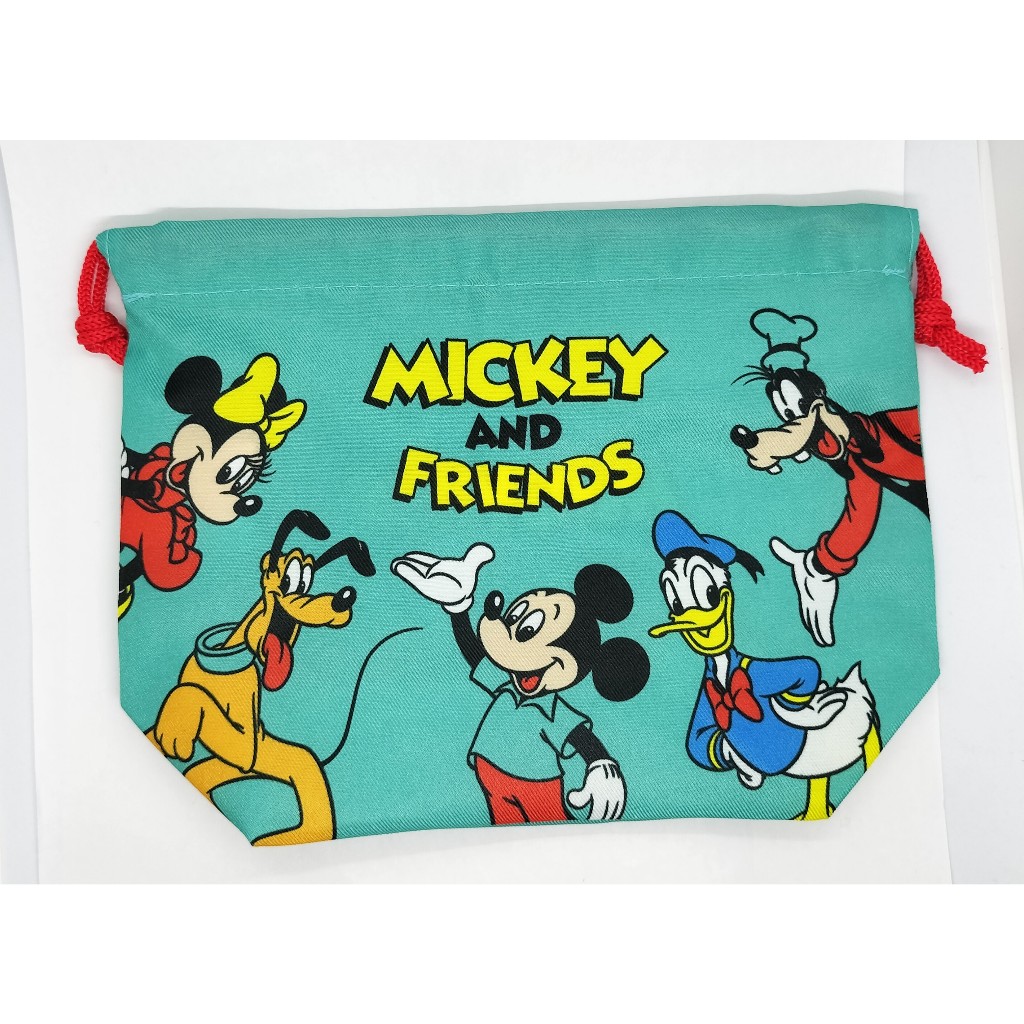 【Direct from Japan】Disney Mickey and Friend Lunch Bag กระเป๋าใส่กล่องข้าว