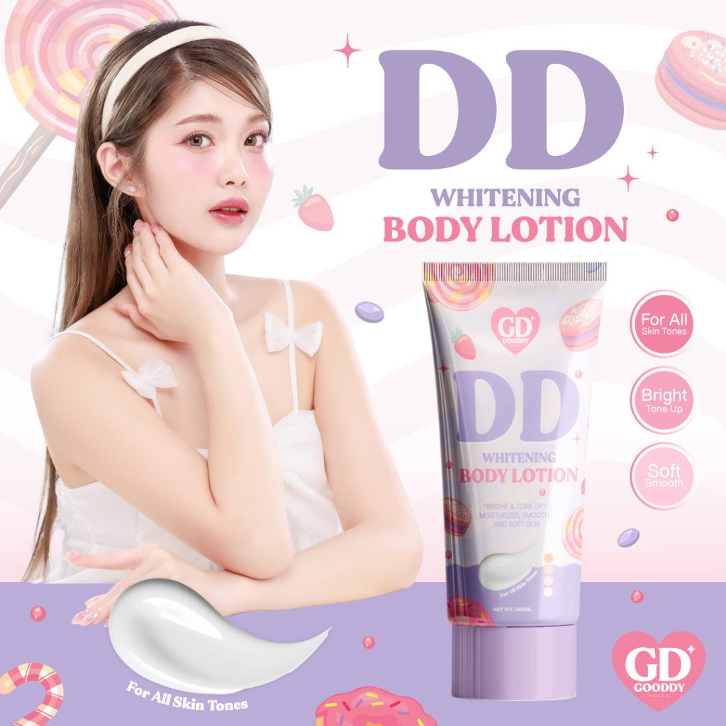 Gooddy DDcream ดีดีครีม พอกผิวโทนอัพกู๊ดดี้ กันแดดปรับสีผิว ดูมีออร่า กันน้ำกันเหงื่อ กันแดดไม่วอก!!