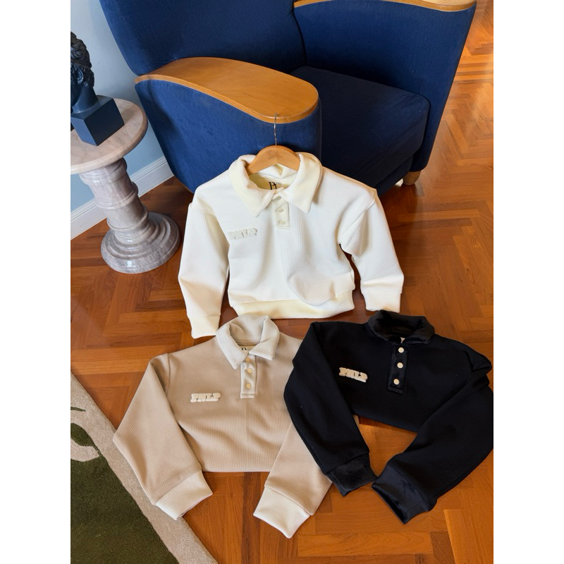 OAKLAND (BROWN/WHITE/BLACK) SWEATER