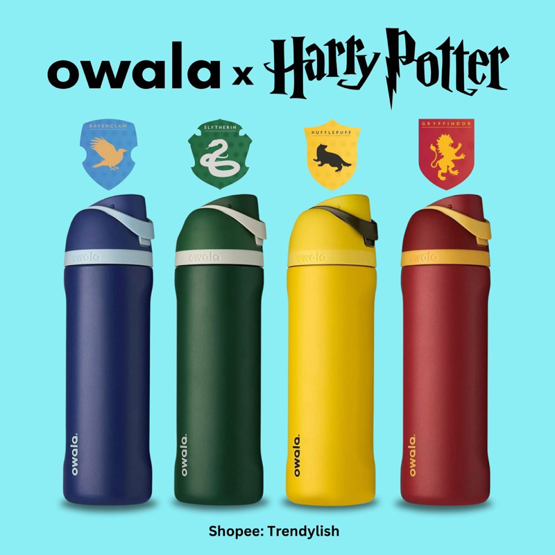 [ใช้โค้ตลด 20-30%] Pre Order กระติกน้ำเก็บความเย็น Owala X Harry Potter Stainless Steel Limited Edition ขนาด 24oz