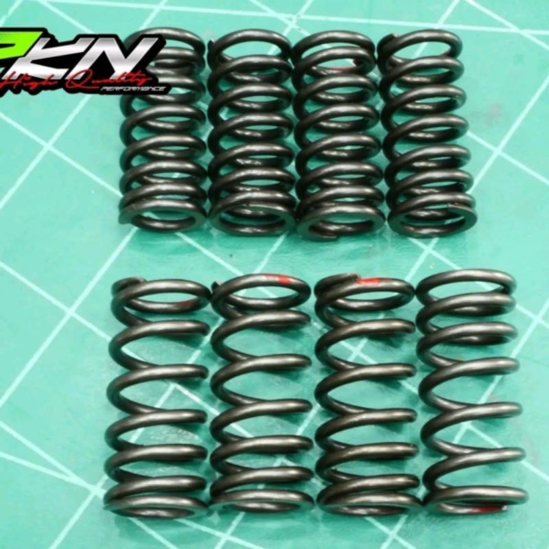 สปริงวาล์ว ฝา4วาล์ว สำหรับเวฟ125 4วาล์ว สปริงวาล์วแต่งแข็งพิเศษ ขดลวดญี่ปุ่น  สินค้าคุณภาพสูง มอเตอร์ไซค์ Motorcycle