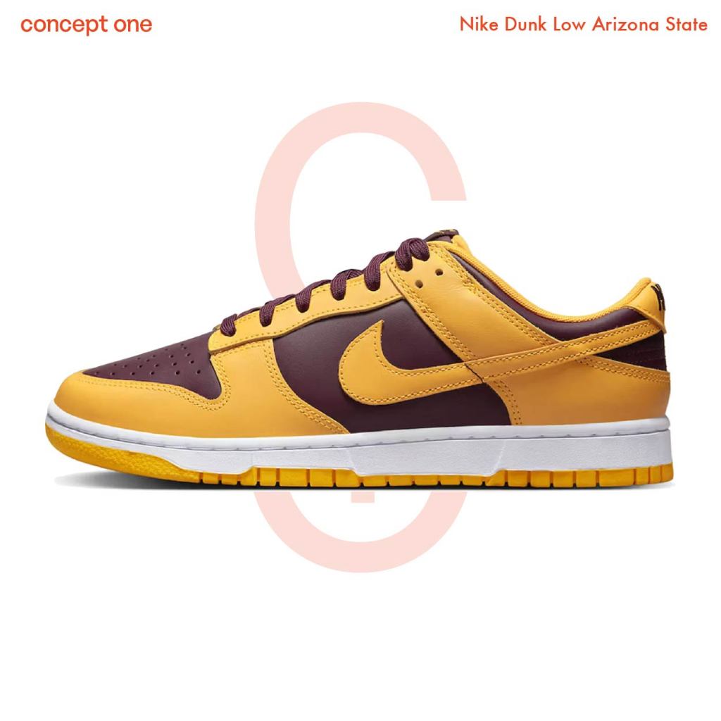 Conceptone Nike Dunk Low Arizona State รองเท้าผ้าใบ