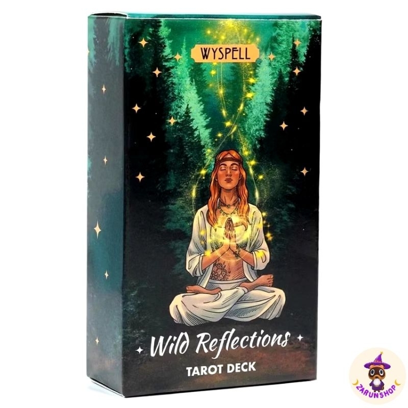 [มาใหม่🌈] ไพ่ยิปซี ไพ่ทาโรต์ (พร้อมส่ง🇹🇭) Wild Reflections tarot อันนี้สวยมาก แถมไฟล์คู่มือภาษาไทยฟรี💚🔥