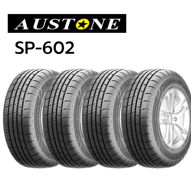 [ส่งฟรี+ติดตั้งฟรี] AUSTONE 195/65 R15 รุ่น SP-602 ยางใหม่ ปี2026