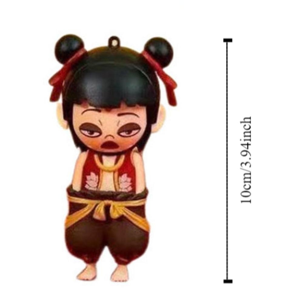 NeZha2 ตุ๊กตาเปลี่ยนหน้า งานฝีมือ DIY 4 Facial ตุ๊กตาสไตล์จีน - รูปที่ 5