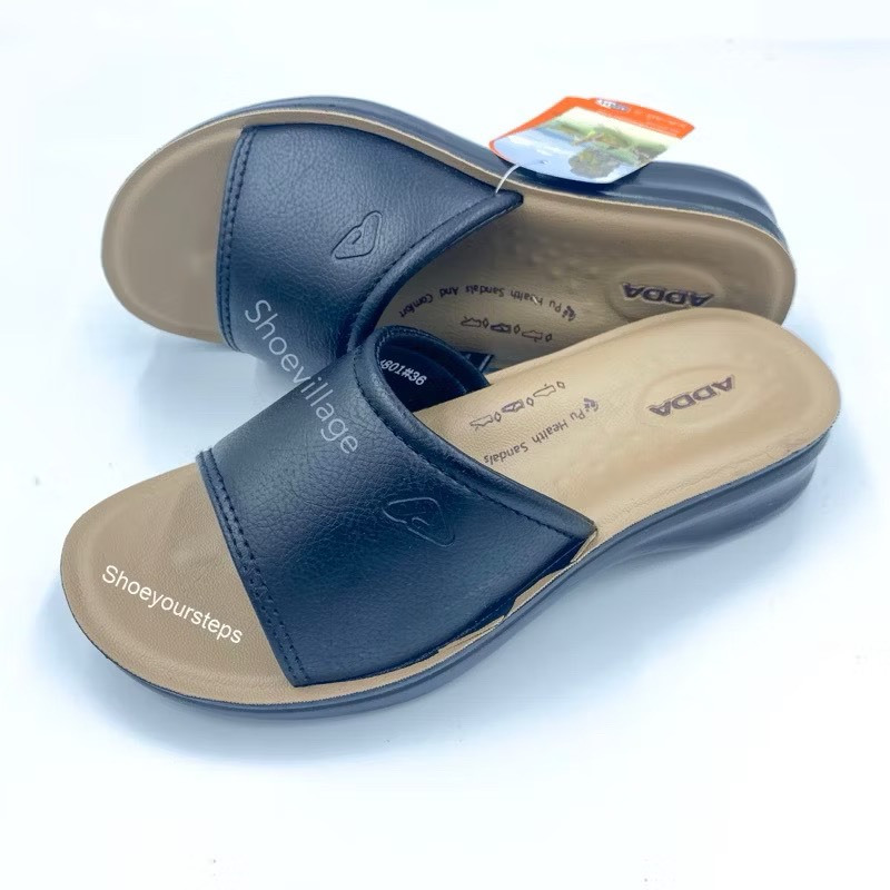 รองเท้าแตะ แบบสวมผู้หญิง Adda 78401 พร้อมกล่อง ไซส์ 35-40
