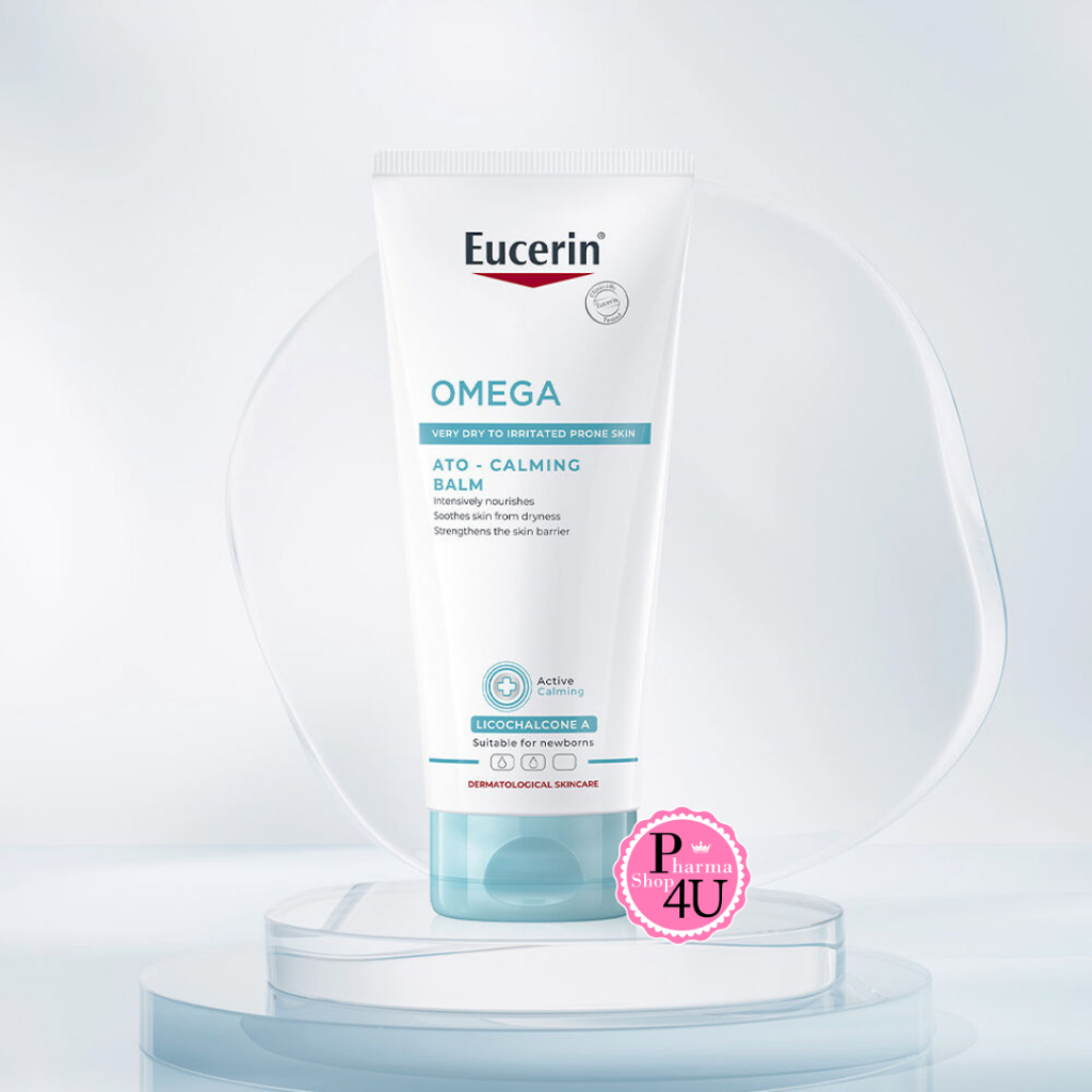 Eucerin Omega Ato-Calming Balm 200ml บาล์มบำรุงผิวกาย #10981