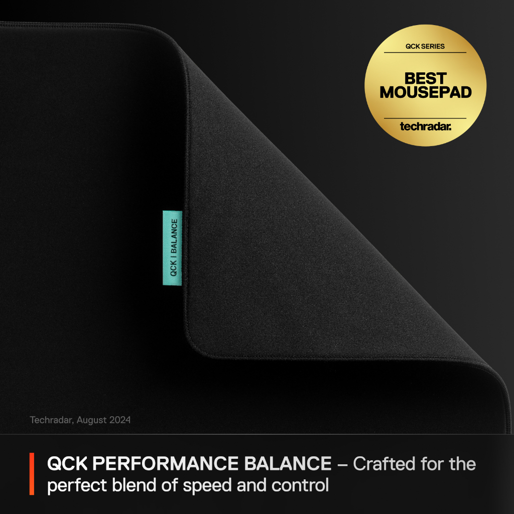 New Arrival!! SteelSeries Qck Performance Balance Large / XL แผ่นรองเมาส์ สายบาลานซ์
