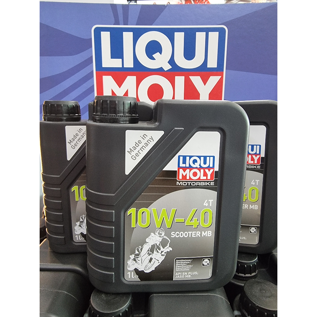 น้ำมันเครื่อง LIQUI MOLY 10W-40 SCOOTER MB