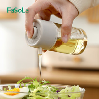 (ออกใบเสร็จรับเงินได้) Fasola ขวดซอสมีปาก แบบกด ขวดใส่ซอส ใส…