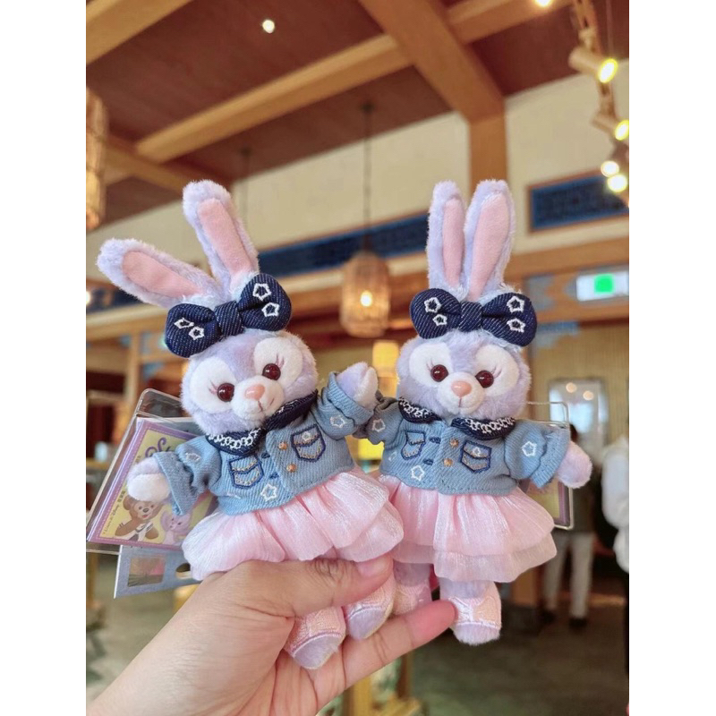พร้อมส่ง🐰💜พวงกุญแจ Stellalou Disneyland Shanghai - รูปที่ 2
