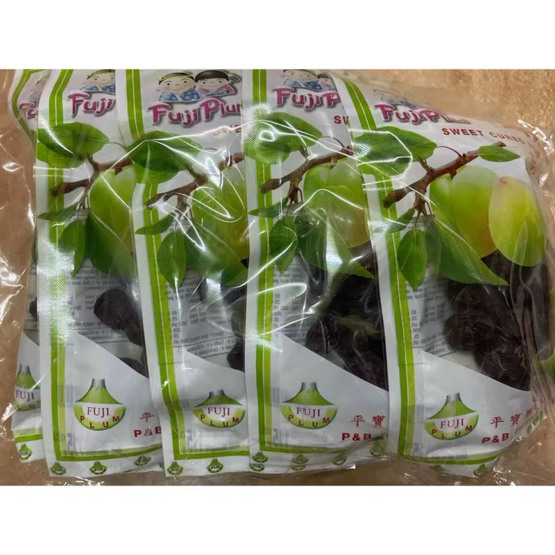 บ๊วยหวาน ยกแพ็ค 1 แพ็ค มี 10 ถุง (Fuji Plum) ต้นตำรับแห่งความอร่อย