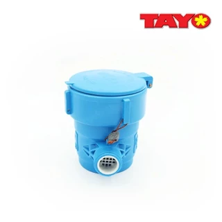 TAYO มาตรวัดน้ำ มิเตอร์น้ำ 1/2" Plastic ยี่ห้อ TAYO พลาสติก สีฟ้า