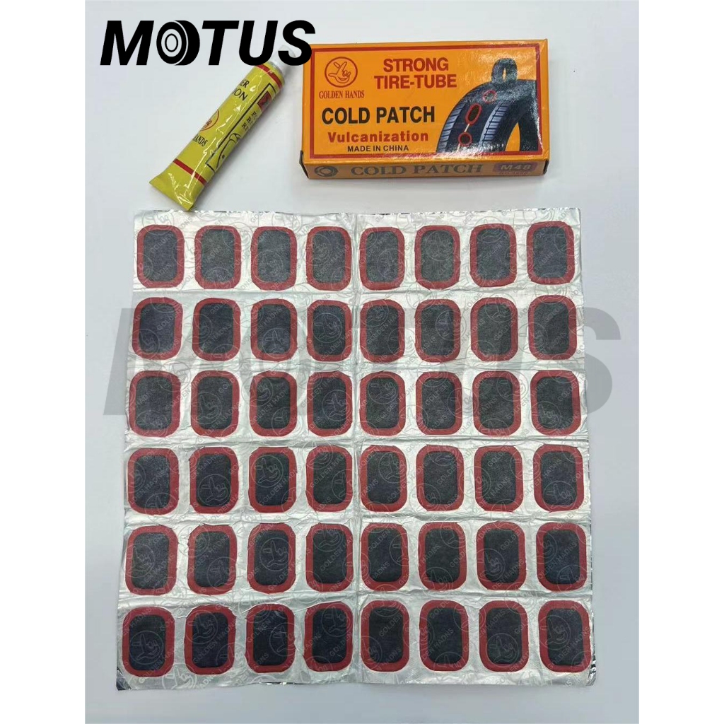 MOTUS แผ่นปะยางจักรยานพร้อมกาว 48 ชิ้น พร้อมกล่อง แผ่นปะ พร้อมงัดยาง 2 แท่ง 870 Ratings รูปที่ 6
