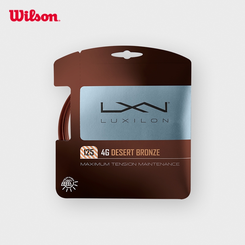 Wilson Luxilon 4G 125 SET เอ็นไม้เทนนิส WR8309701125 Official Store