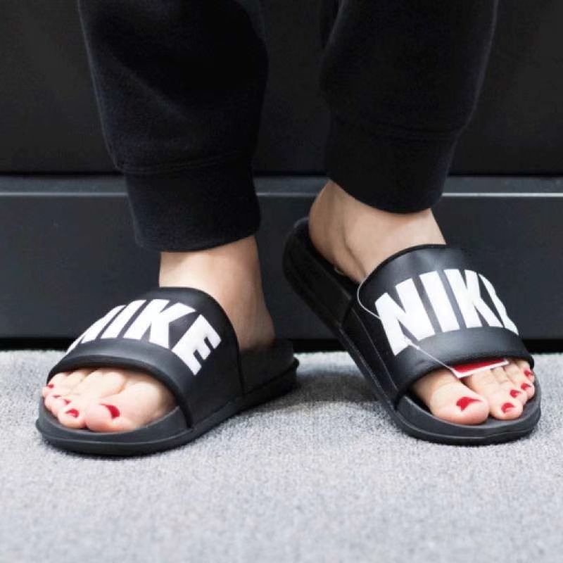 ใหม่รองเท้าแตะไนกี้สีโรสโกลด์ในร่มแฟชั่นรองเท้าแตะผู้หญิ40-45