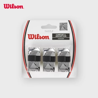 WILSON Dazzle Overgrip เทปพันด้ามไม้เทนนิส (Comfort and Absorbent)