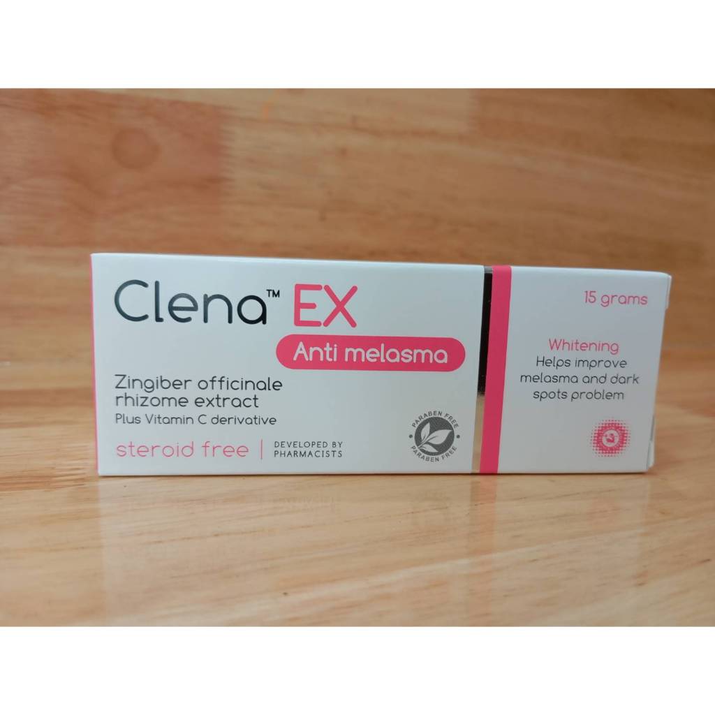Clena Ex Anti Melasma 15 g. คลีน่า เอ็กซ์ ลดเลือนฝ้า(ของแท้สั่งจากบริษัท)