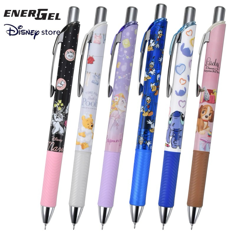 พร้อมส่ง!!! ปากกาดำ energel disneystore japan limited 4.1/2025 limited