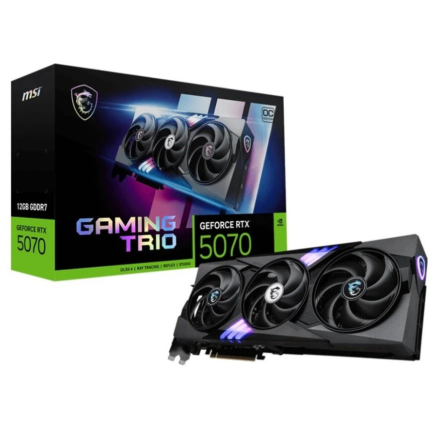 MSI RTX5070 GAMING TRIO 12GB GDDR7