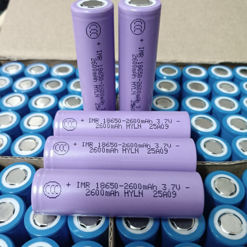 เเบตชาร์จลิเธียม Li-on 18650 แบตเตอรี่ชาร์จได้ 4.2 โวลต์  รับประกันแอมแท้ทุกก้อน ราคาต่อ 1 ก้อน ราคา
