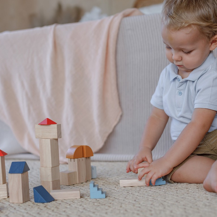 PlanToys ของเล่นไม้ 5542 Creative Blocks - Orchard ขุดบล็อก - สีออร์ชาร์ด เสริมพัฒนาการ สำหรับเด็กอายุ 18 เดือน ขึ้นไป รูปที่ 3