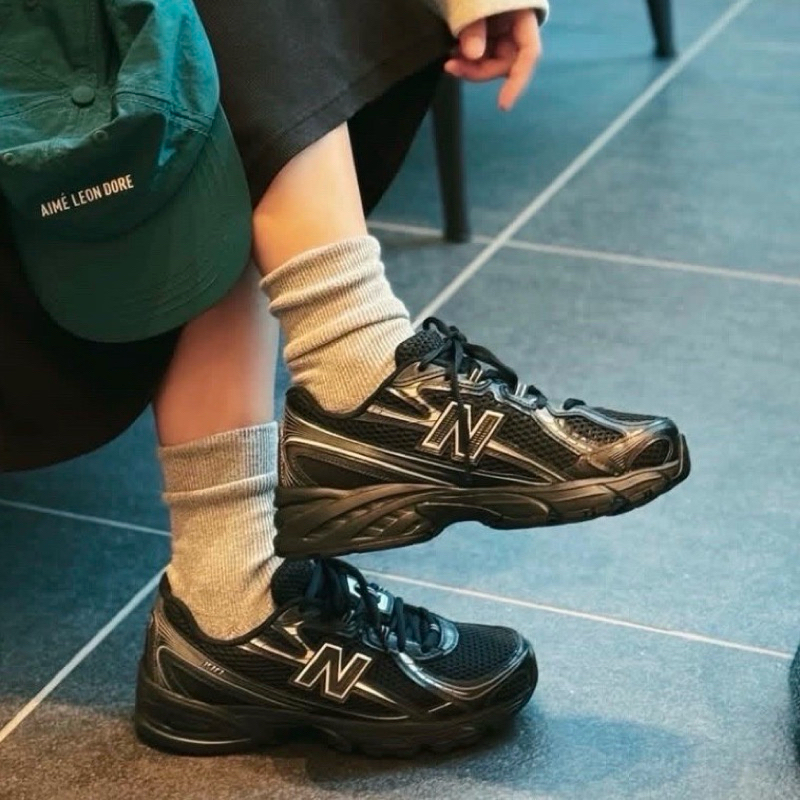 New Balance 740v2 Black Silver Metallic แท้ 100%