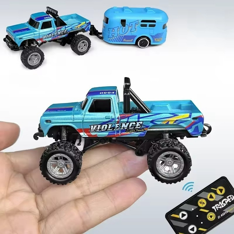 รถบังคับ Mini Rc Monster Truck 1:64 รถบังคับมินิ Remote Control HG4-79