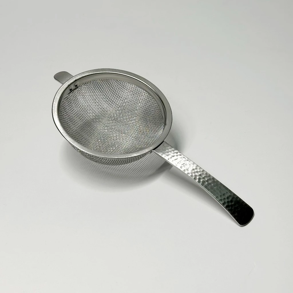 กระชอนสแตนเลส 2 ชั้น ลายค้อน สแตนเลส 18-8 อย่างดี | Matcha Sifter