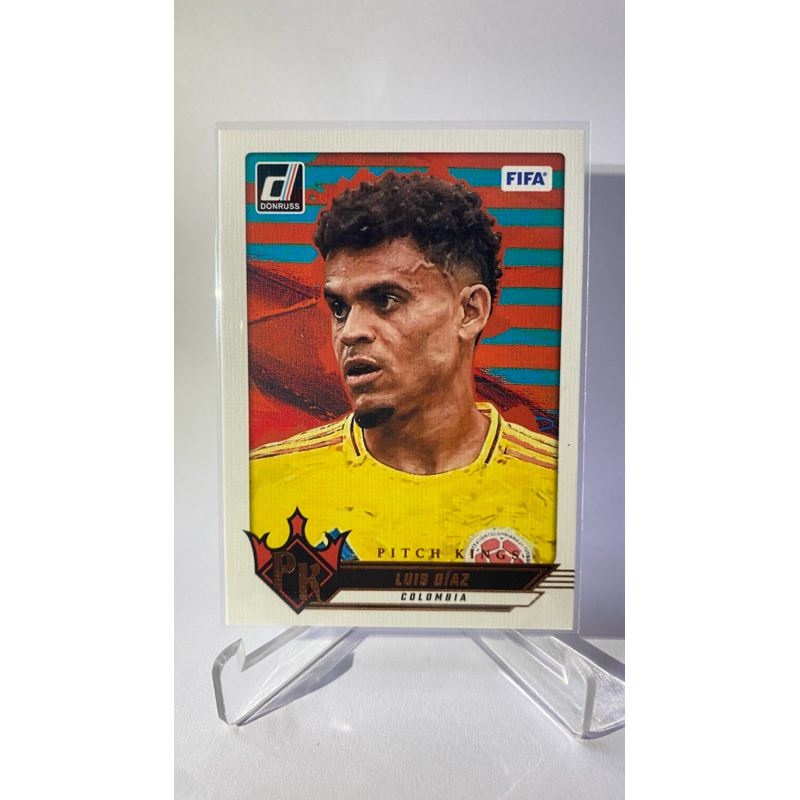 การ์ดนักฟุตบอล Luis Diaz, COLOMBIA, PITCH KINGS PANINI 2024
