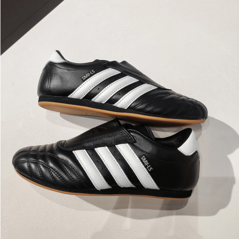 ยูนิเซ็กส์ ADIDAS ORIGINALS TAEKWONDO แฟชั่นและอเนกประสงค์ ลำลอง ไม่ลื่นและทนทานต่อการสึกหรอ ทรงเตี้ย รองเท้าฝึกซ้อม
