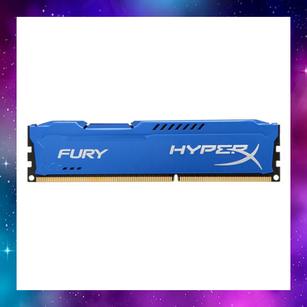 8GB (8GBx1) DDR3 1600MHz RAM (หน่วยความจำ) KINGSTON HyperX FURY (BLUE) (HX316C10F/8) ใช้งานปกติ