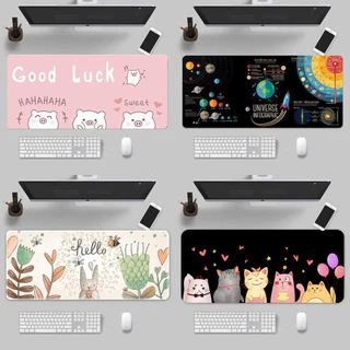 80X30CM mouse pad แผ่นรองเมาส์กันลื่นขนาดใหญ่พิเศษ หนาและกว้างขึ้น แผ่นรองโต๊ะคอมพิวเตอร์ แผ่นรองเล่นเกม ที่รองเมาส์